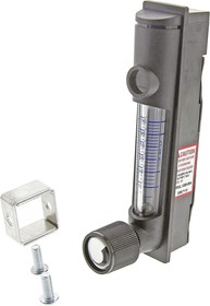 Фото 1/2 MR3L10BVBN, MR3000 Series Variable Area Flow Meter for Liquid, 5 ccm Min, 110 cm³/min Max