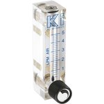 25102A14BVBN, FR2000 Series Variable Area Flow Meter for Gas, 0.4 L/min Min ...