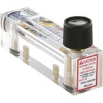 25102A14BVBN, FR2000 Series Variable Area Flow Meter for Gas, 0.4 L/min Min ...