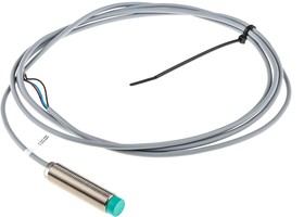 Фото 1/7 NBN4-12GM50-E2, Inductive Barrel-Style Proximity Sensor, M12 x 1, 4 mm Detection, PNP Output, 5 → 36 V dc, IP68