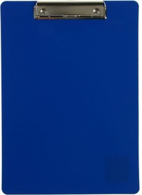 Планшет с зажимом А4, пластик, 1000мкм синяя 6926765