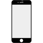 Стекло для переклейки iPhone 7, 8, SE 2020 (черное)
