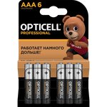 5052004, Батарейка OPTICELL Professional AAA 6шт/уп