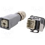 1802440000, Heavy Duty Power Connectors HDC-KIT-HA 04.400 M