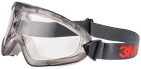 Фото 1/5 7100146292, 2890, Scratch Resistant Anti-Mist Safety Goggles with Clear Lenses