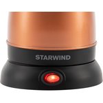 Кофеварка StarWind STG6055, Электрическая турка, медный / черный