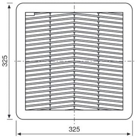 Фото 1/2 FPF20KGR230BER-120, Вентилятор осевой фильтрующий, 230В AC.