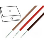 4160204, Stranded Wire PVC 0.75mm² Tinned Copper Red H07V-K 100m