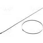 7TCG009420R0101, Кабельная стяжка; L: 520мм; W: 4,6мм; нержавеющая сталь; 440Н