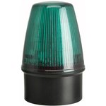 LED100-02-04, Сигнализатор: световой, непрерывный свет,мигающий свет, зеленый