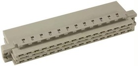 Фото 1/2 09045323213, 09 04 32 Way 5.08mm Pitch, Type D, 2 Row, Straight DIN 41612 Connector, Socket