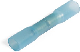 Фото 1/8 ГСИ-Т 2.5, Гильза соединительная изолированная в термоусаживаемом корпусе синяя 1.5-2.5 мм²