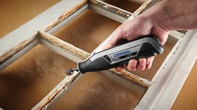 Фото 1/3 Dremel 7760-15 lite, Инструмент многофункциональный аккумуляторный 2Ач (8000-25000об/мин)