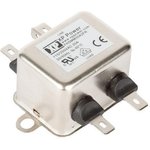 FHSAA10A1FR, FHSA 10A 264 V ac 0   400Hz, Chassis Mount Power Line Filter ...