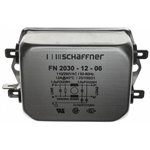 FN2030-12-06, Фильтр помехоподавляющий, однофазный, 250ВAC, Cx 1мкФ, Cy 10нФ