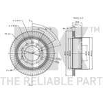 204575, Диск тормозной TOYOTA LAND CRUISER 90-,