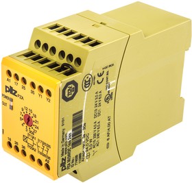 Фото 1/2 774030, Single-Channel Speed/Standstill Monitoring Safety Relay, 24V dc, 1 Safety Contacts