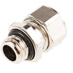 A1000.16, A1 Series Metallic Nickel Plated Brass Cable Gland, PG16 Thread, 8mm Min, 15mm Max, IP68