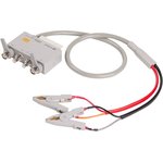 16089A, Test Leads Kelvin Clip Leads, 1m cable length
