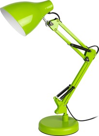 Фото 1/10 Настольный светильник ЭРА N-123-E27-40W-GR Е27 с основанием зеленый Б0052756