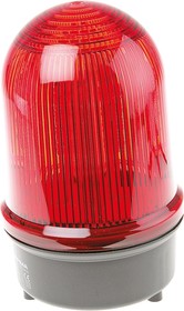 Фото 1/2 280.100.68, BM 280 Series Red Steady Beacon, 230 V ac, Surface Mount, LED Bulb