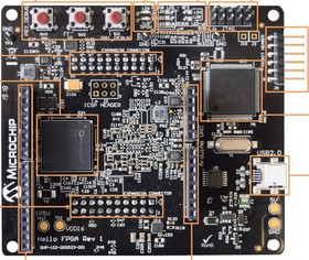 Фото 1/3 M2S-HELLO-FPGA-KIT Hello FPGA Kit Evaluation Kit for SmartFusion®2