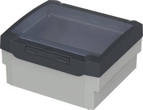 20202401.HMT1 BCD 200 G, Bocard (Set) Series ABS, Polycarbonate Wall Box, IP65, Viewing Window, 204 mm x 229 mm x 116mm