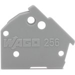 End plate for feed through terminal, 256-300