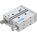 DFM-25-50-P-A-GF, Pneumatic Guided Cylinder - 170851, 25mm Bore, 50mm Stroke ...