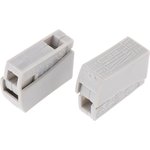 148-90022 HECL-1/1-PA66-GY, HelaCon Plus Wire Splice Connector 0.5 2.5 mm²