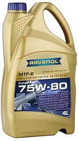 4014835719798 Трансмиссионное масло RAVENOL MTF -2 SAE 75W-80 ( 4л) new