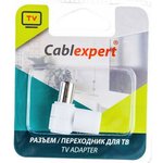 Разьем Cablexpert TVPL-9, TV (папа), 90 градусов, блистер