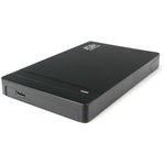 Внешний корпус USB 3.0 AgeStar 3UB2P3C (BLACK), безвинтовой, черный