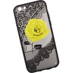 Защитная крышка "LP" для iPhone 6/6s Роза желтая (европакет)