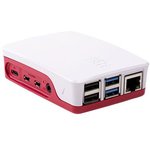 Official Raspberry Pi 4 Case [Red/White], Официальный корпус для Raspberry Pi 4 красно-белый