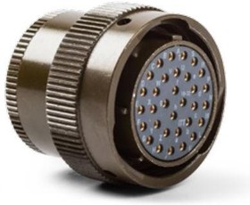 KPSE06F24-61SX, Conn Circular SKT 61 POS Crimp ST Cable Mount 61 Terminal 1 Port
