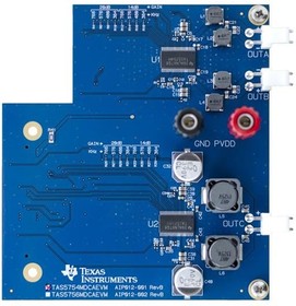 TAS5756MDCAEVM, Audio IC Development Tools Dgtl Input CloseLoop Class-D Amp