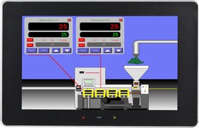 G09C0000, GRAPHITE Series Touch Screen HMI - 9 in, TFT Display, 800 x 480pixels