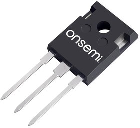 Фото 1/3 NVHL160N120SC1, MOSFET Silicon Carbide (SiC) MOSFET, N-Channel - EliteSiC, 160 mohm, 1200 V, M1, TO247-3L Silicon Carbide MOSFET, N?Channel,