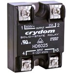 HD4825K, Sensata Crydom HD Series Solid State Relay, 25 A rms Load, Panel Mount ...