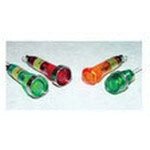 608-3231-110F, LED Panel Mount Indicators GREEN DIFFUSED