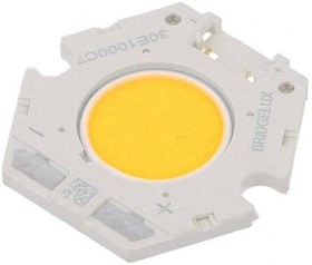 Фото 1/2 BXRC-30E1000-C-73, LED, Warm White, 80 CRI Rating, 12.5W, 1000lm, 360mA, 120°, 34.8V, 3000K, Round with Flat Top