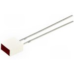 LL-463VDS, LED; rectangular; 6.22x3.68mm; with side wall; red; 25?50mcd; 110°