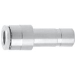 100230604, PNEUFIT 10 Series Straight Fitting, Push In 4 mm to Push In 6 mm ...