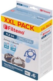 (FLZ 04) filtero FLZ 04 (6) XXL PACK, ЭКСТРА, пылесборники