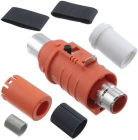 Фото 1/2 SLPIPB50BSB2EH, Terminal Male, Pin (Plug) Connector Crimp 1/0 AWG