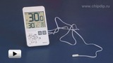 Смотреть видео: 02158 Цифровой термометр в стиле iPhone 4