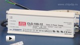 Смотреть видео: CLG-100-12, светодионый драйвер производства MEAN WELL