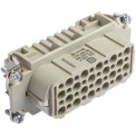 09210403101, Heavy Duty Power Connectors HAN D 40P F CRIMP ORDER CONTACTS SEP