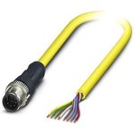 1406093, Sensor Cables / Actuator Cables SAC-8P-MS/ 5.0-542 SCO BK